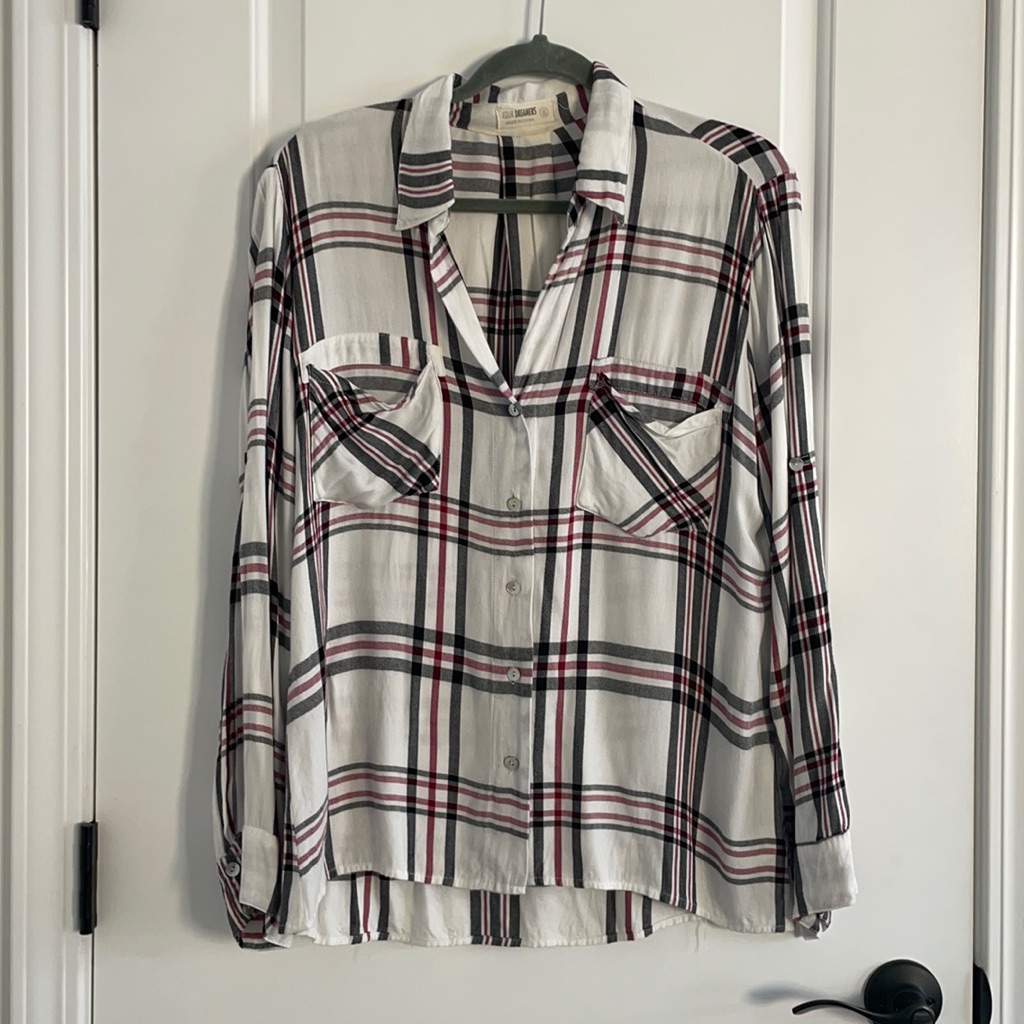 Super Soft Button Down Down Top